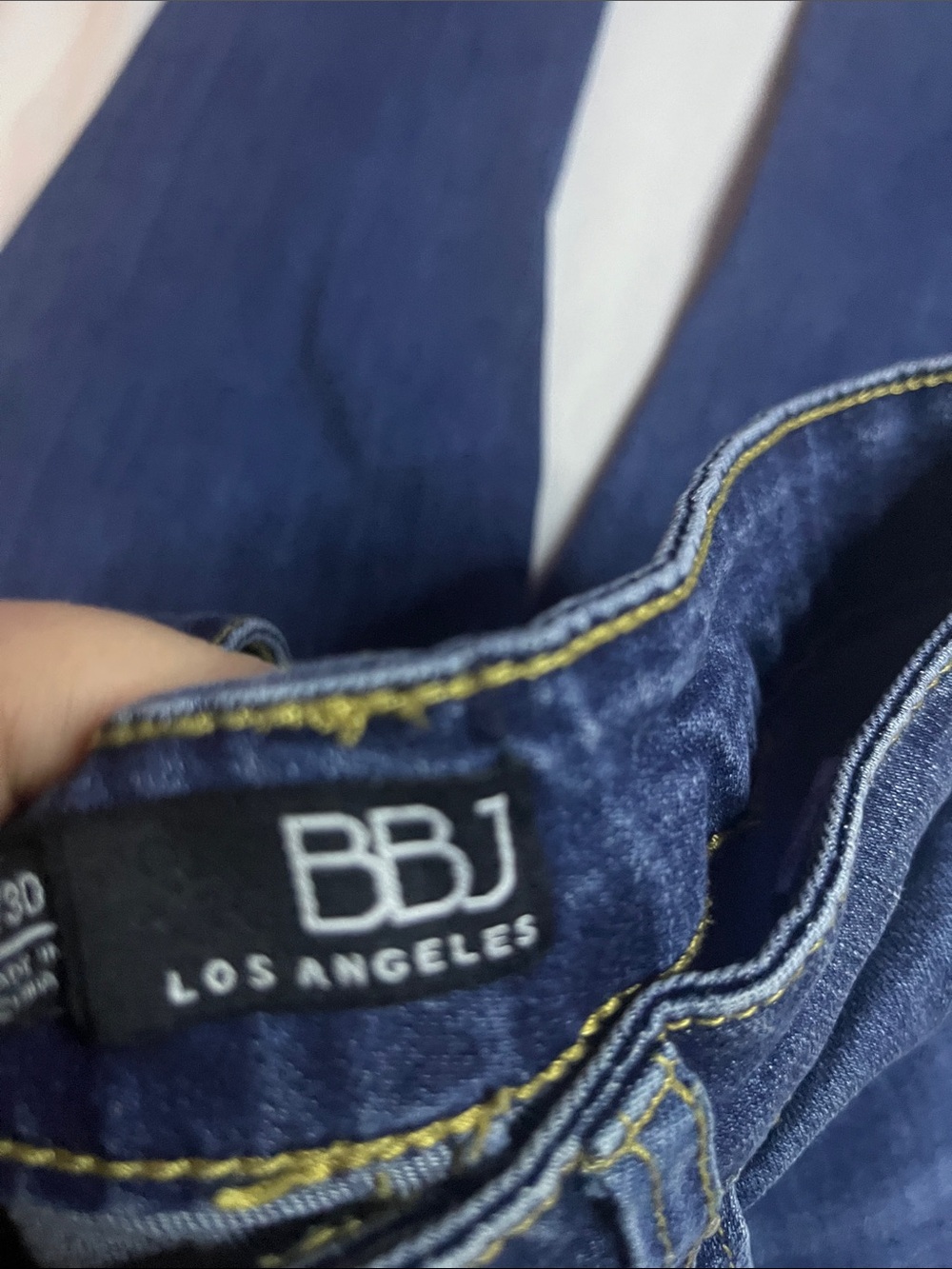 BBJ Los Angeles Distressed Skinny Jeans - Picture 9 of 14